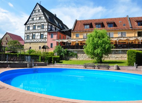 Thüringer Landhotel Edelhof in Kolkwitz bei Rudolstadt - Hund erlaubt